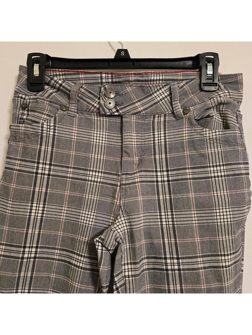 Sabrina Women's Grey and Red Trousers